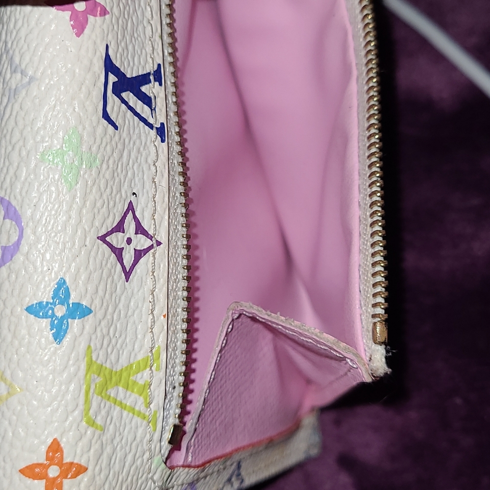 EMT SALE Louis Vuitton Takashi murakami, compact Joey wallet. - Picture 11 of 13